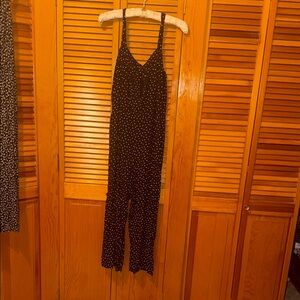 Black Polka Dot Jumpsuit